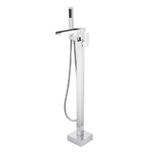 (씨트리)  스탠드 욕조수전 바닥형 욕조 샤워수전 크롬 ST-51001C
