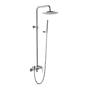 (루바인) 셀럽 욕실  해바라기 일체형 샤워기 레인샤워 크롬 셀럽RC08SP